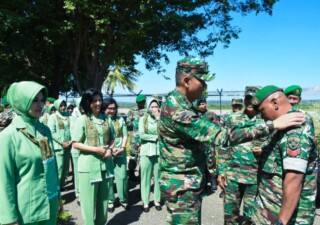 Pangdam IX/Udayana Tiba di Kupang