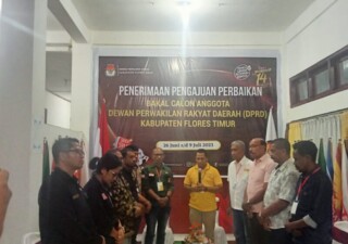 KPUD Flotim Nyatakan Berkas Perbaikan Golkar, PSI, Gerindra, Demokrat & PPP Lengkap