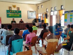 Satgas TMMD Kodim 1613/Sumba Barat Gandeng BPBD Beri Penyuluhan Bencana Alam Kepada Masyarakat