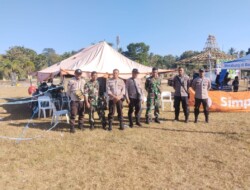 Wujud Sinergitas TNI-Polri Lakukan Pengamanan Pertandingan Sepak Bola Liga Pelajar