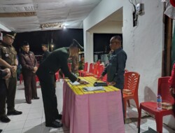 Dandim 1613/Sumba Barat Hadiri Apel Kehormatan dan Renungan Suci HUT RI ke-78