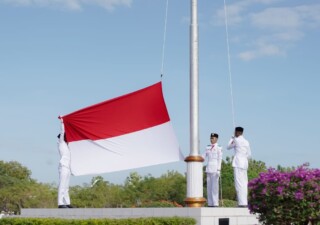Upacara Peringatan HUT Ke–78 RI Tingkat Provinsi Dimeriahkan Lagu dan Tarian Daerah