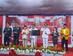 Dandim 1613/Sumba Barat Hadiri Malam Resepsi dan Toast Kenegaraan HUT Kemerdekaan RI Ke-78