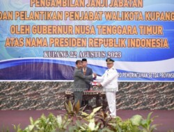 Sekda Kota Kupang Dilantik Jadi Penjabat Wali Kota Gantikan George M. Hadjoh