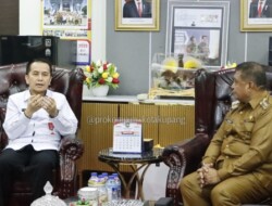 Pasca Dilantik, Pj.Wali Kota Fahrensy P. Funay Temui Sejumlah Petinggi di Kemendagri