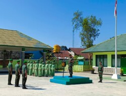 Dandim 1613/Sumba Barat Pimpin Korp Raport Masuk dan Pindah Satuan