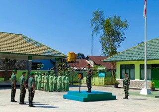 Dandim 1613/Sumba Barat Pimpin Korp Raport Masuk dan Pindah Satuan