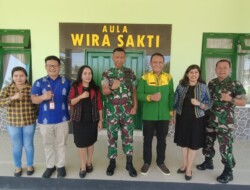 Dandim 1613/Sumba Barat Terima Kunjungan Ketua Bawaslu Bersama Anggota