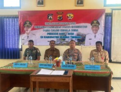 Jelang Pilkades,Dandim 1613/Sumba Barat Hadiri Penandatanganan Fakta Integritas Deklarasi Damai