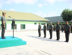 Ini Harapan Dandim 1613/Sumba Barat Saat Pimpin Acara Korps Raport Kenaikan Pangkat