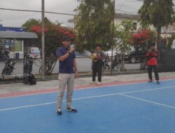 Dandim 1613/Sumba Barat Resmi Tutup Turnamen Tenis Lapangan
