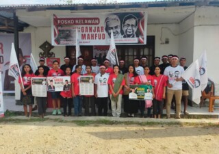 Relawan Flobamorata For Ganjar-Mahfud Luncurkan Posko Pemenangan di Kabupaten Sumba Barat