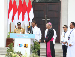 Presiden Jokowi Resmian Gereja Katedral Keuskupang Agung Kupang