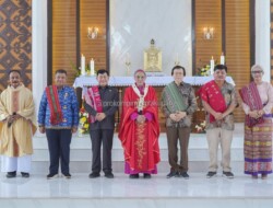 Pj.Walikota Kupang Hadiri Penahbisan Gereja Katolik Katedral Kupang