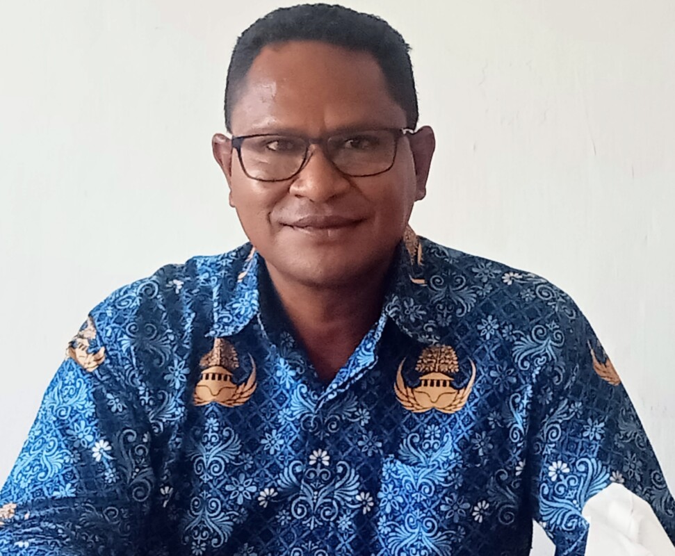Kadis Pemberdayaan Masyarakat dan Desa Kabupaten Flores Timur, Alfi Kaha,S.I.P ,M.Si: Foto (OLA/Ranakanews.com)