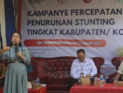 Di Desa Lokolaki Ratu Wulla Minta Masyarakat Dukung Percepatan Penurunan Stunting