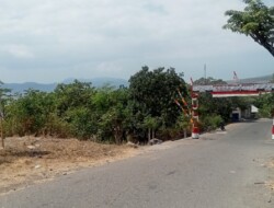 Pintu masuk jalan Trans Nobo-Wutun di Desa Nobo Kecamatan Ile Bura, yang sangat menarik dan menjadi urat perekonomian masyarakat jikalau bisa ditingkatkan infrastruktur jalan dan jembatan oleh Pemda Flotim. Tampak Gapura peringatan HUT ke 79 Proklamasi Kemerdekaan Republik Indonesia, 17 Agustus 2024 yang indah ditata Pemdes dan masyarakat Nobo: Foto (OLA/Ranakanews.com)