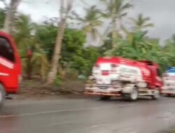 Letusan Hebat Lewotobi Kembali Terjadi, Pasokan Mobil BBM Terhenti Sementara di Talibura