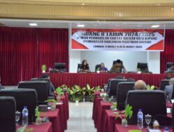 Wakil Wali Kota Hadiri Rapat Penyampaian Pemandangan Umum Fraksi atas Dua Ranperda Usul Inisiatif