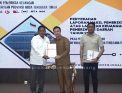 Pemkot Kupang Kembali Raih WTP, Wali Kota: Ini Bukti Komitmen Terhadap Pelayanan Publik Lebih Baik