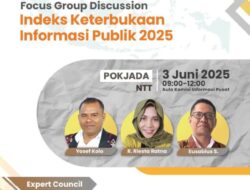 Komisi Informasi Pusat Gelar FGD IKIP Bersama Pokjada Provinsi NTT 2025