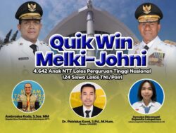 Program Quik Win Melki-Johni Buka Jalan Bagi Anak NTT ke Institusi Negara