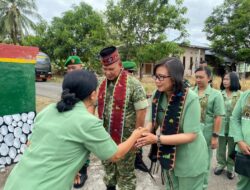 Dandim 1612/Manggarai Kunjungi Koramil Satar Mese, Tekankan Kesiapsiagaan dan Peran Babinsa