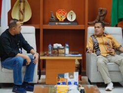 Terima Audiensi Kepala Stasiun TVRI NTT, Gubernur Melki Laka Lena Apresiasi Hak Siar Piala Dunia 2026
