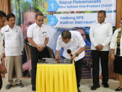 Gubernur dan Wakil Gubernur NTT Resmikan Dapur Flobamorata by OSOP di SMKN 3 Kupang