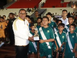 Wagub NTT Tutup Kejuaraan Piala Tidar U-10 dan U-12, Dorong Pembinaan Atlet Sepak Bola Usia Dini