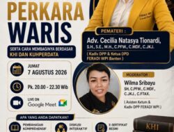 FERADI WPI Gelar Webinar Nasional Bahas Seluk Beluk Perkara Waris KHI dan KUHPerdata