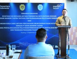 Pasar Kota Kupang Naik Kelas: Pemkot Gandeng PT. Bank Mandiri Taspen Perkuat Transaksi Digital