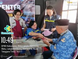 Peluk Sehat Layani 95 ASN di Posko Pusat BPBD Manggarai