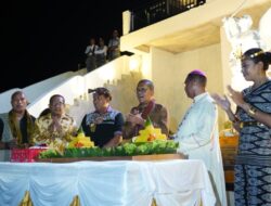 Gubernur NTT Ajak Umat Jadikan Gereja St. Mikhael Bitefa Mercusuar Keluarga, Pendidikan dan Ekonomi