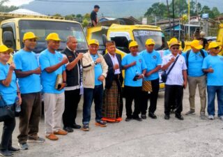 Bantuan 21 Ton Beras dan 235 Papan Telur Disalurkan untuk Korban Gempa Manggarai
