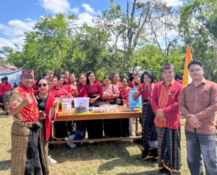 Wilayah Betlehem menyiap pangan lokal untuk melengkapi resepsi perayaan itu.( foto: WG)