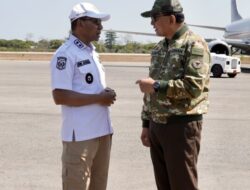 Wagub Johni Asadoma Sambut Menhan Sjafrie di Sumba, Perkuat Sinergi Pertahanan dan Pembangunan