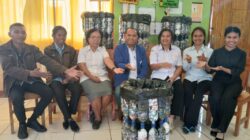 Mahasiswa PPG Unika Santu Paulus Ruteng Gelar Karya Ekobrik, Tanamkan Kepedulian terhadap Lingkungan