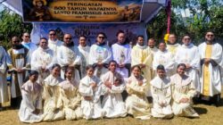 800 Tahun Wafat St. Fransiskus Asisi, Umat Paroki Karot Diajak Menjadi Saudara bagi Semua